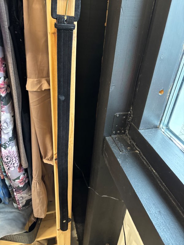 Ralph Lauren Rúskinnsbelti
