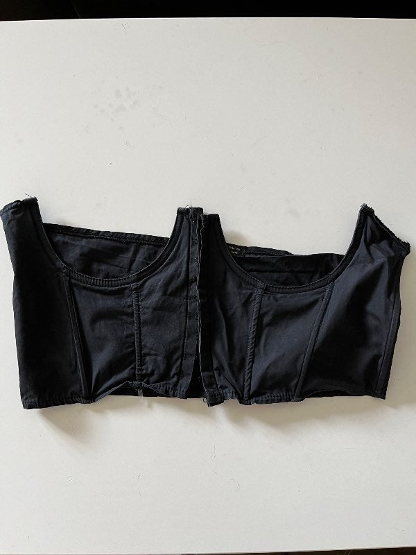 Svart corset