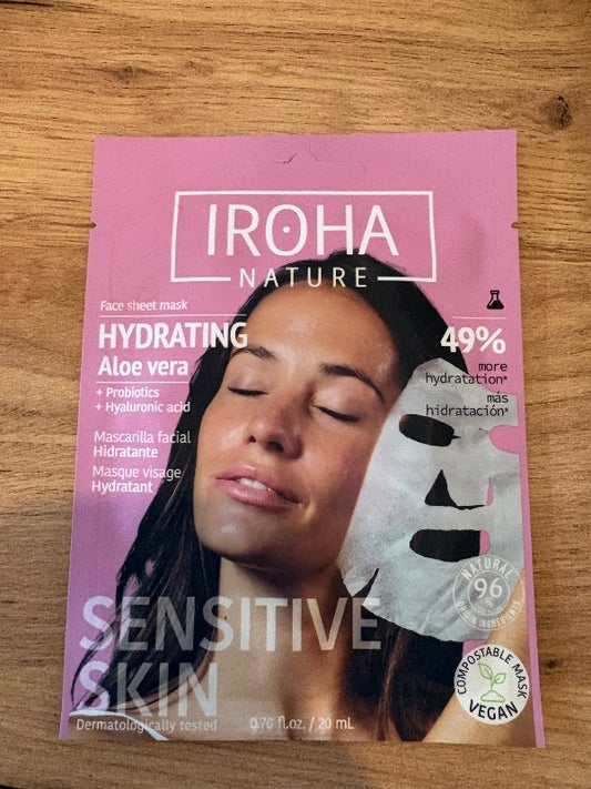 Andlitsmaski sensitive skin