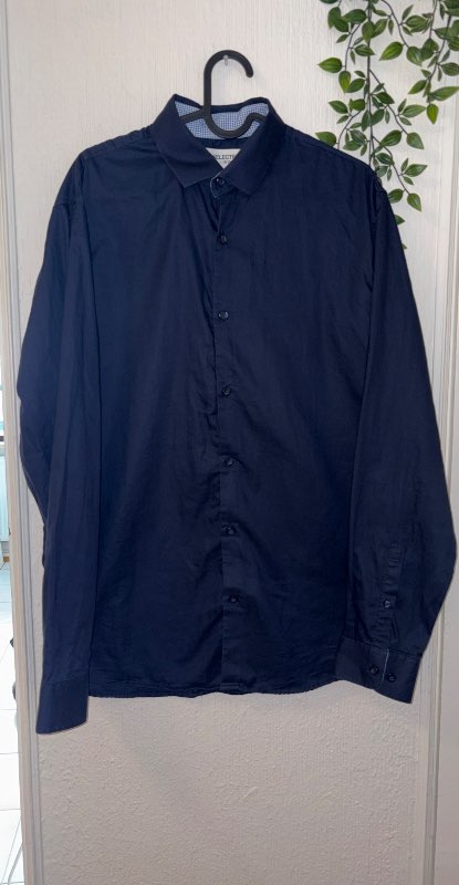 SELECTED dark blue shirt - like new