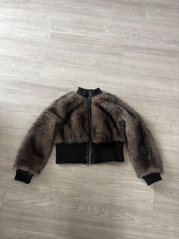 A- faux fur jakki