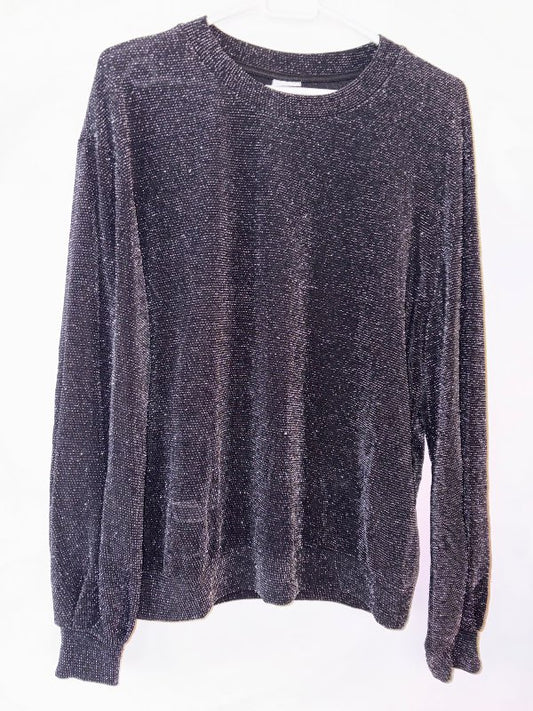 Gina Tricot glimmerpeysa