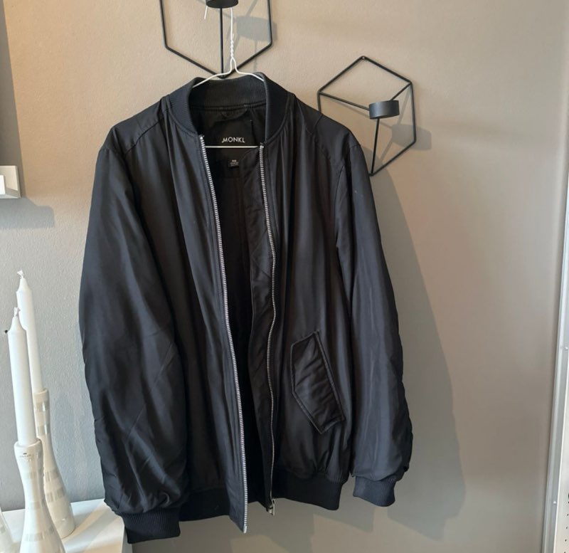 Oversized bomber jakki