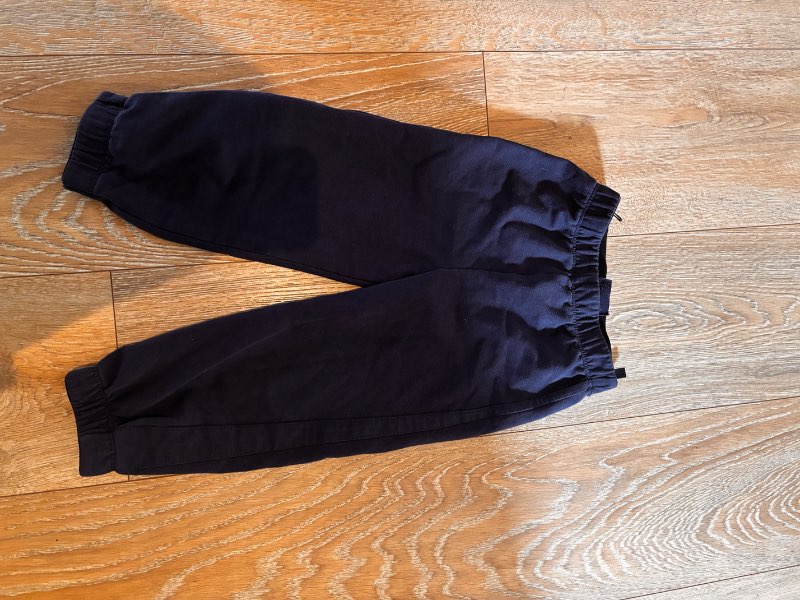 Bláar joggingbuxur