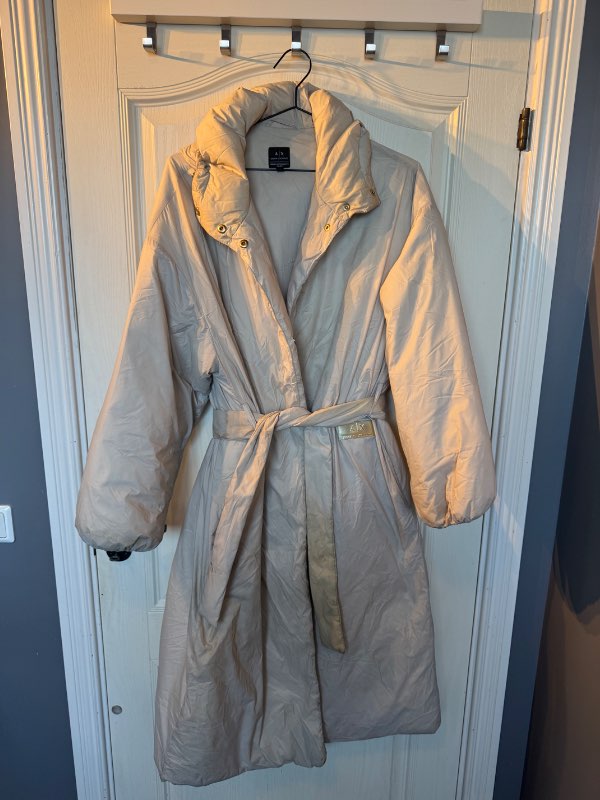 Beige úlpa - Armani Exchange