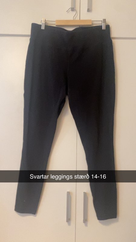 Svartar leggings