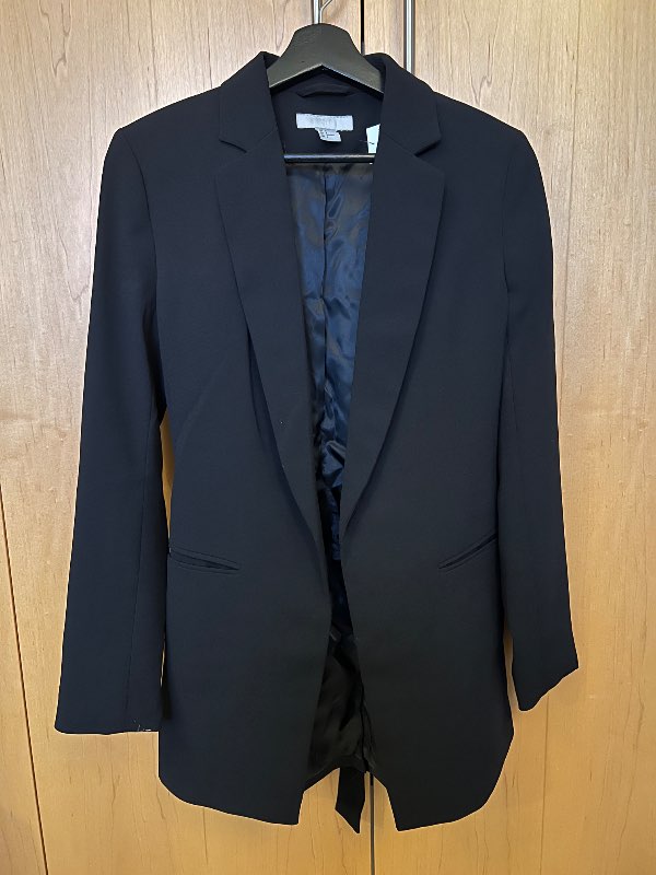 H&M svartur blazer