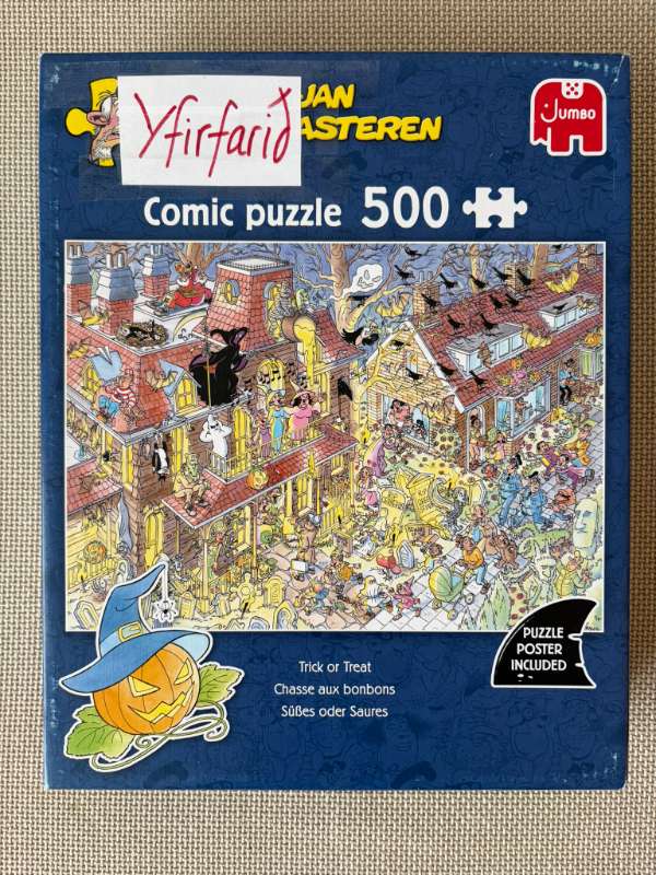 Púsl 500 stk.