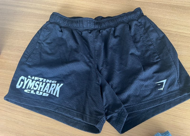 Stuttbuxur Gymshark svartar