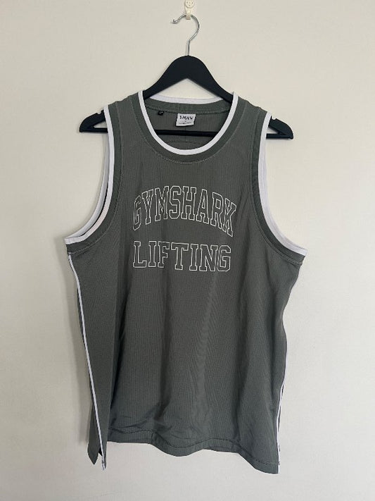Gymshark - hlýrabolur grænn
