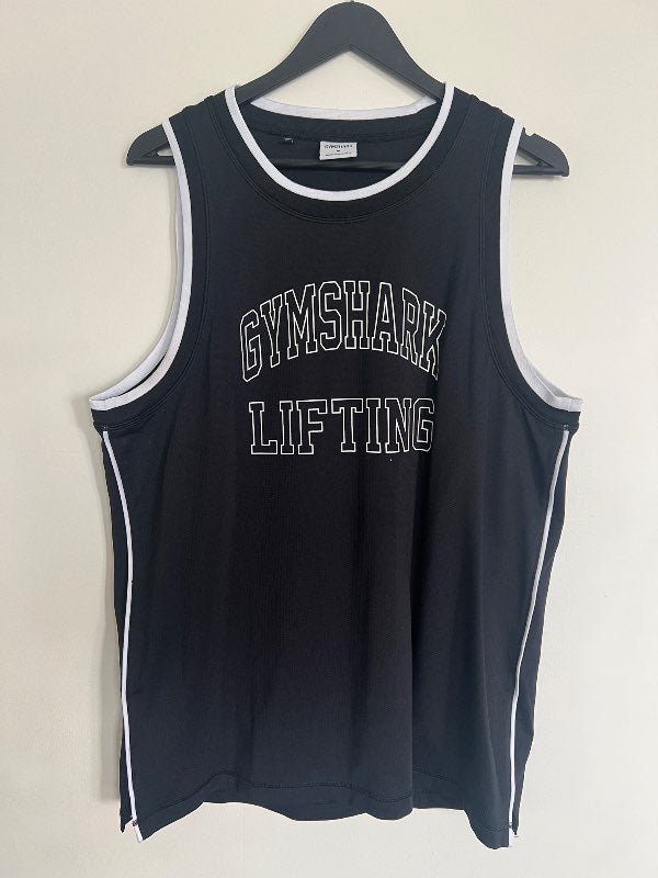 Gymshark - hlýrabolur svartur
