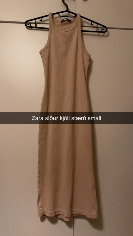 Zara síður bolakjóll