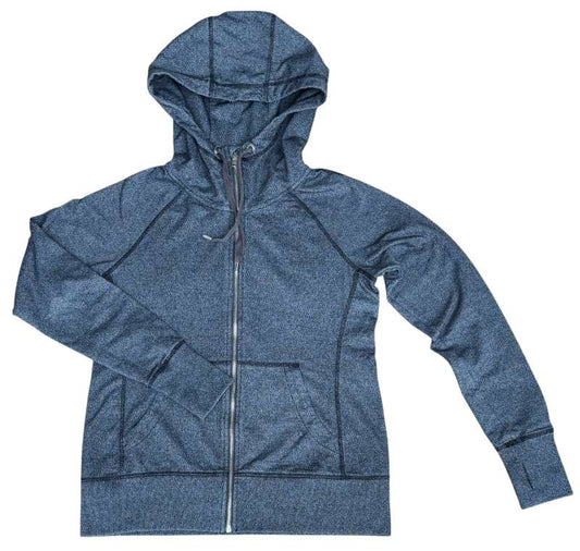 Grá rennd H&M hettupeysa