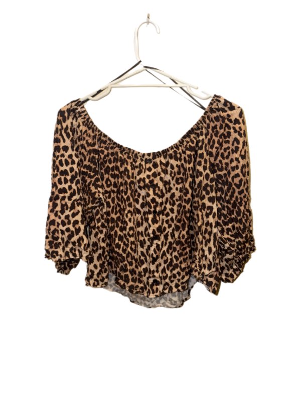 H&M blettatíga blússa