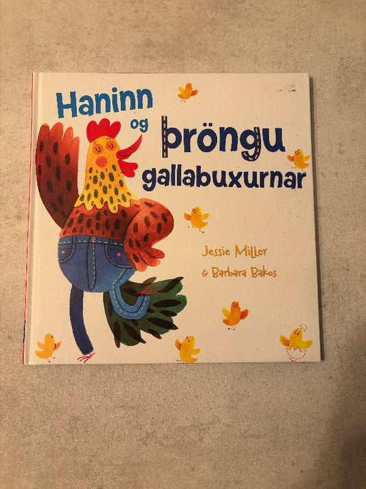 Haninn og þröngu gallabuxurnar bók