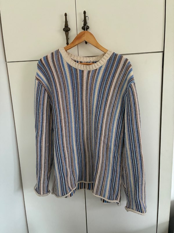 Zara prjónapeysa marglita