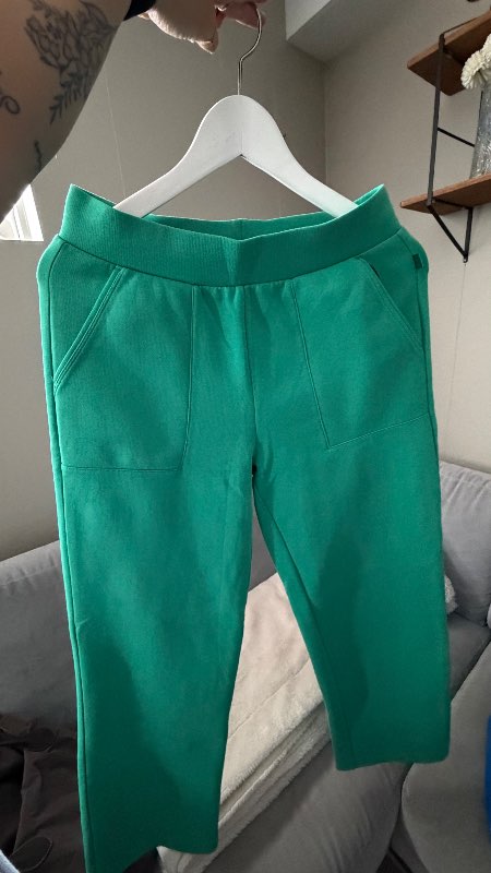 grænar joggingbuxur