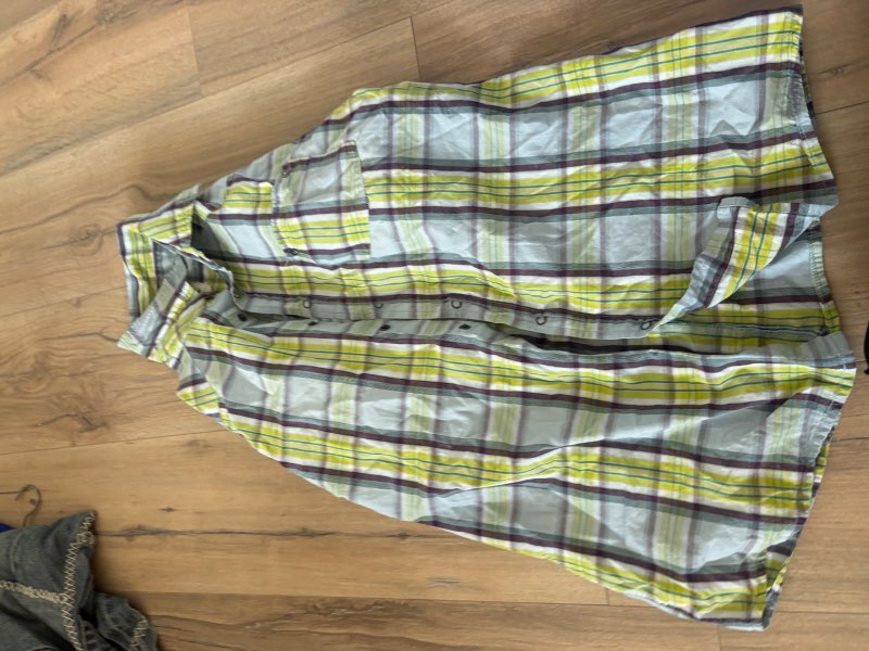 VINTAGE KÖFLOTT SKYRTA!