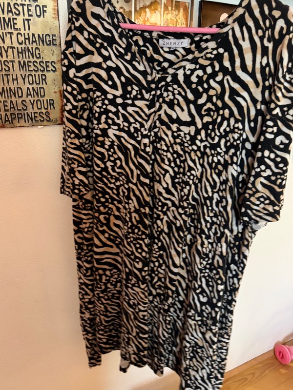 Zebra bolakjóll