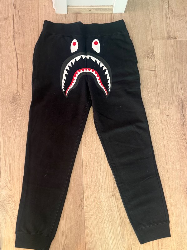 bape joggingbuxur - svartar