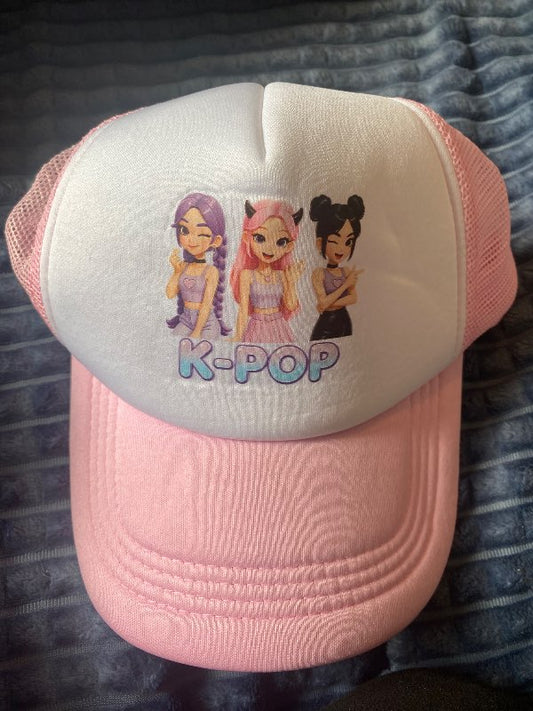 Bleik K-Pop derhúfa
