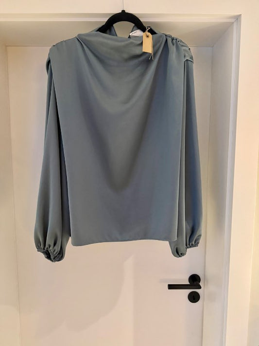 ASOS grá,græn skyrta