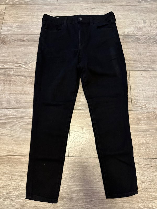 American Eagle svartar gallabuxur