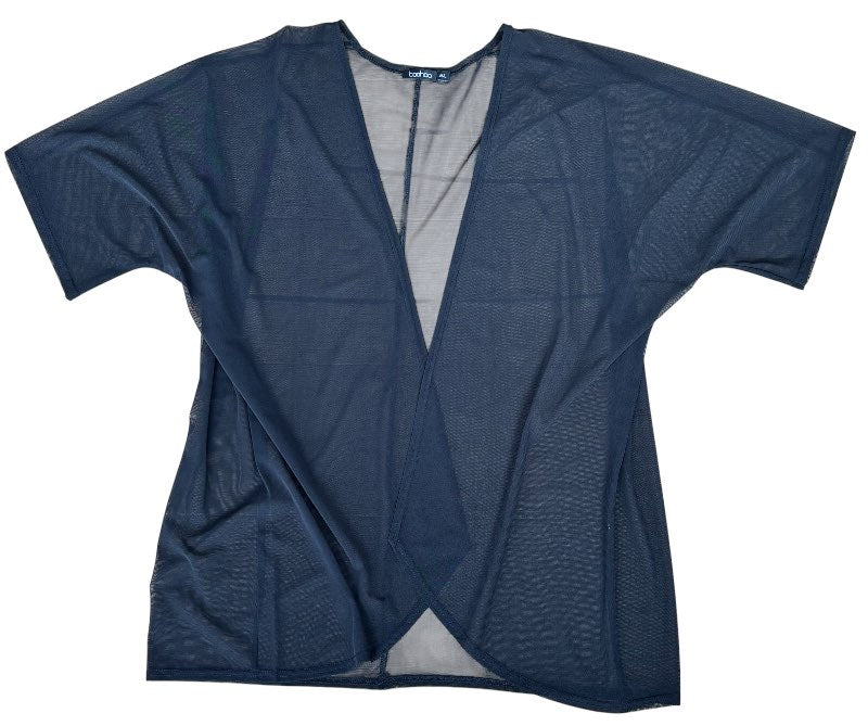 Boohoo mesh kimono