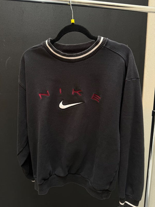 Svört/Rauð Nike Peysa