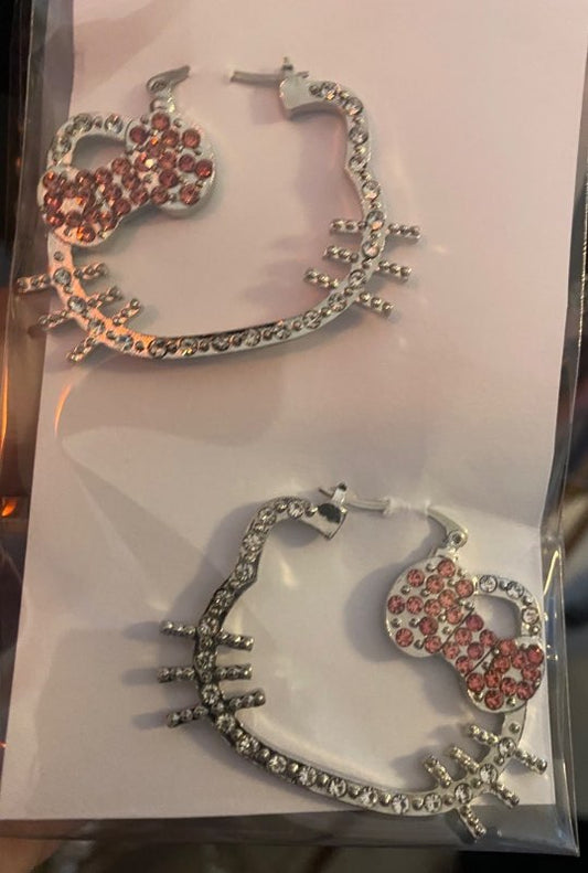 Eyrnalokkar Hello Kitty nýjir