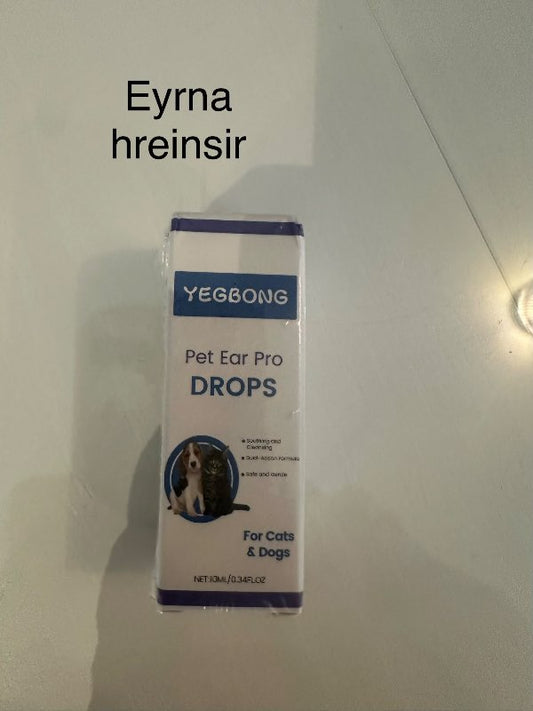 Pet ear drops  10ml nýtt