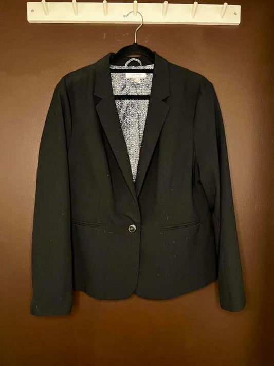 Svartur blazer
