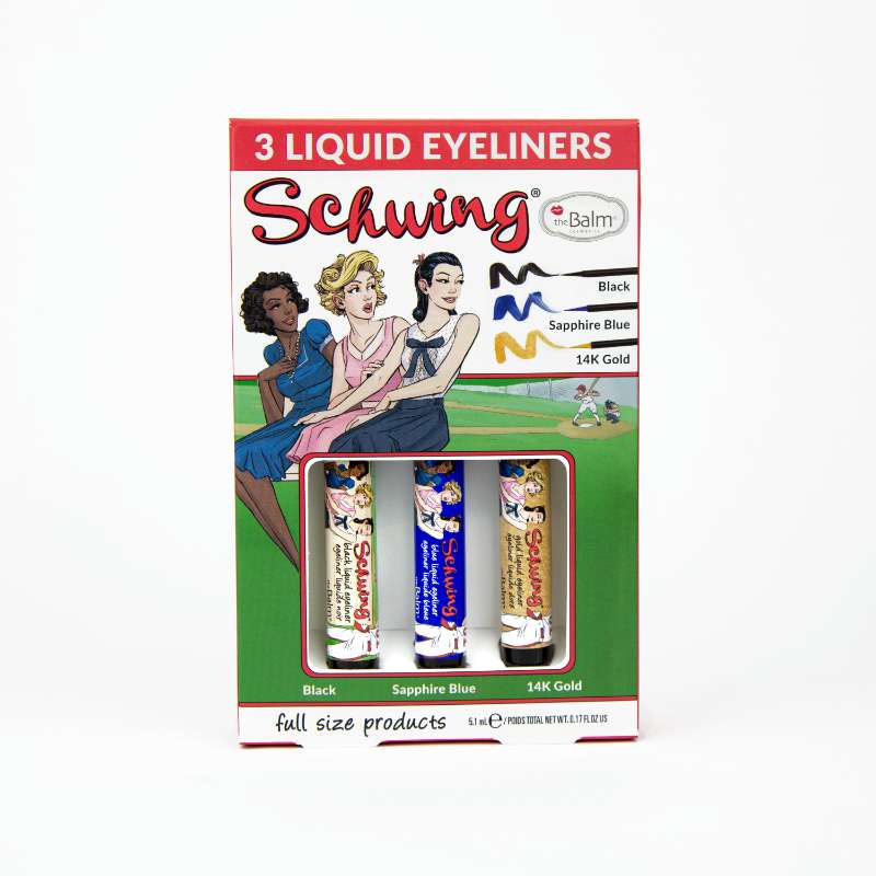 THE BALM Trio liquid eyeliners NÝTT