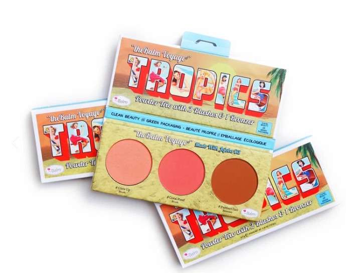 THE BALM 2xblushes & 1 bronzer NÝTT