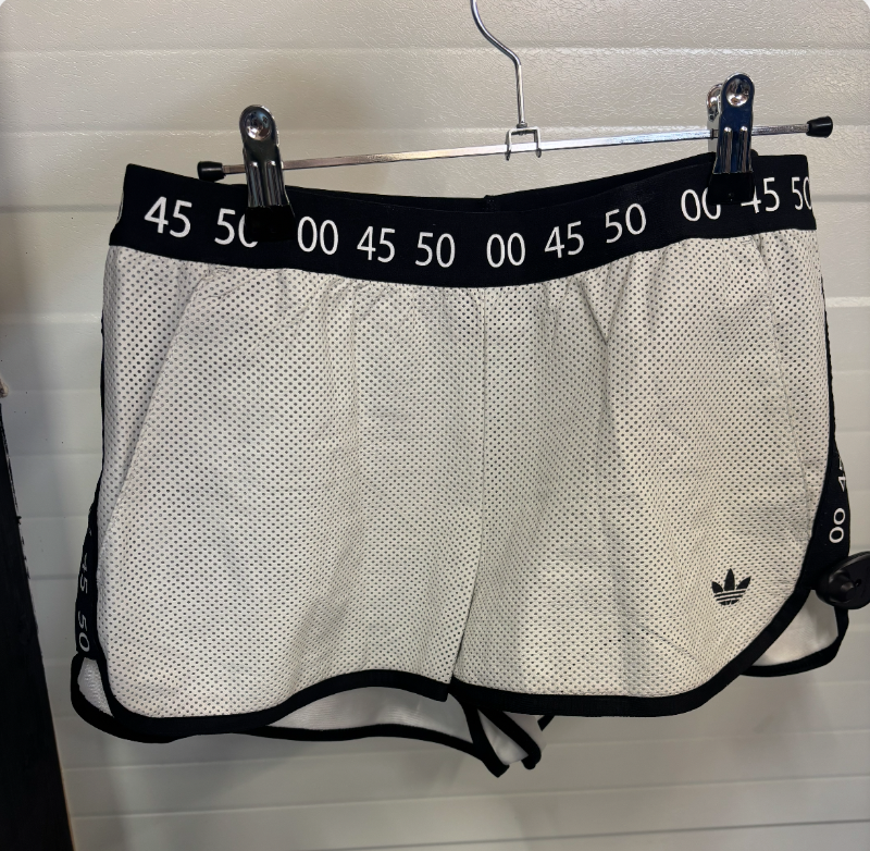 ADIDAS Hvítar Stuttbuxur