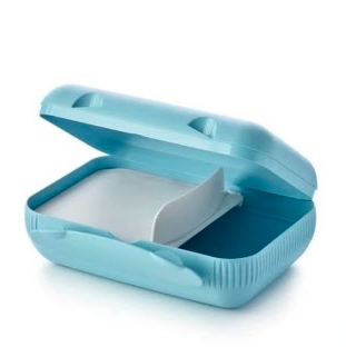 NÝTT Tupperware nestisbox blátt