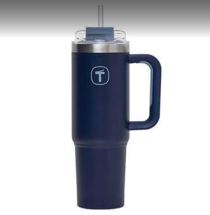 NÝR Tupperware stálbrúsi fjólublár í kassa