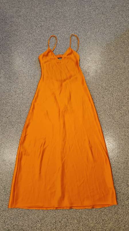 Zara kjóll orange