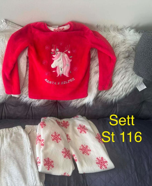 Einhyrninga sett flís 116