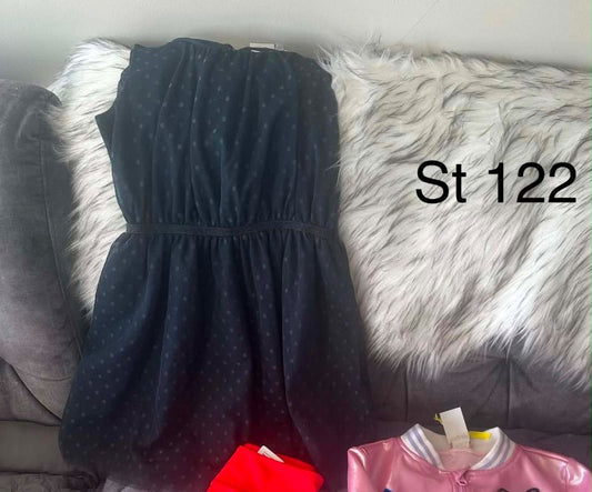 blár sparí kjóll 122