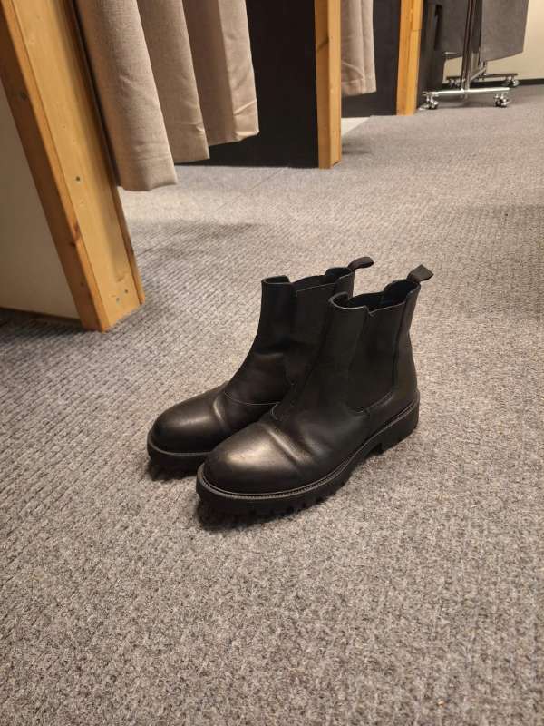 Lág  boots leður