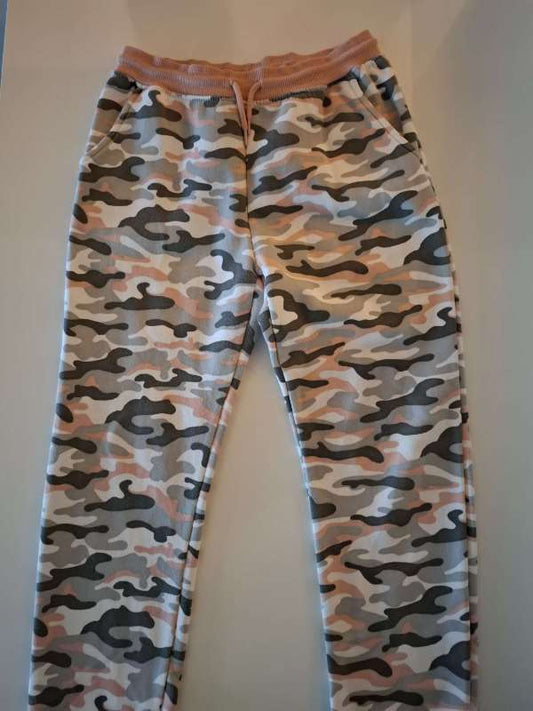 Joggingbuxur camo XXS/XS