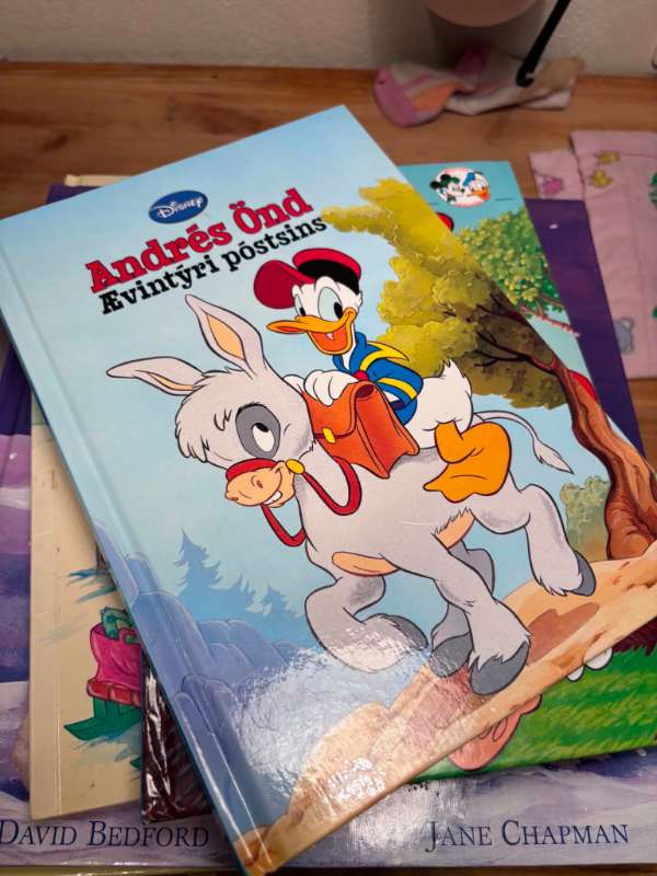 bók - disney - andrés önd ævintýri póstsins