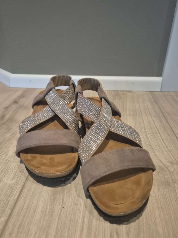 Your Shoes glimmer sandalar