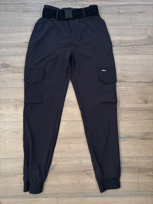 Aimn cargo pants svartar M