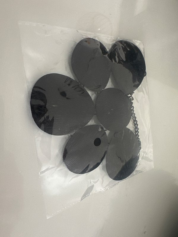 Black 6-Disc Necklace