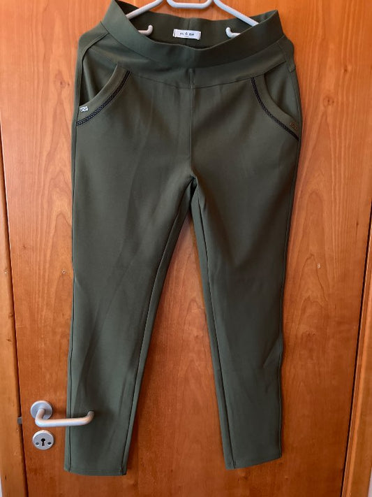 Buxur mjúkar grænar st.XL