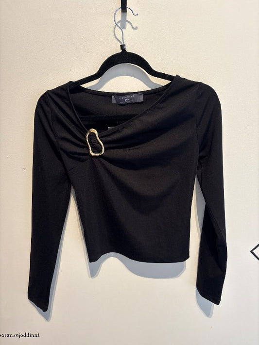PRIMARK svartur toppur