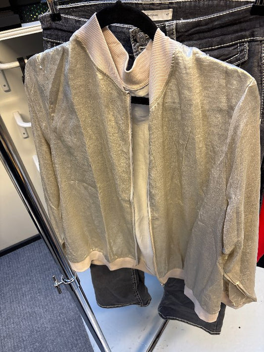 Þunnur gylltur jakki