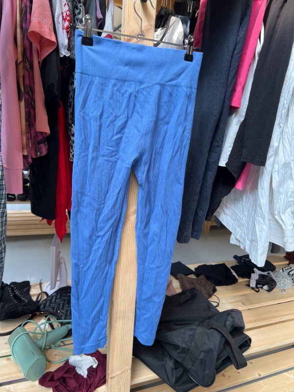 Bláar leggings